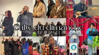 ÉGLISE BON DIEU À PARIS : Culte du dimanche 12/11/2023