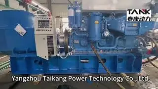 550KW ZiChai marine generator set factory load test