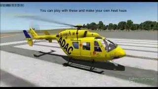 X-Plane : BK117 Tutorial  - Adding Heat Haze (Exhaust) with Plane-Maker