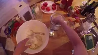 Cooking on the go, pizza
