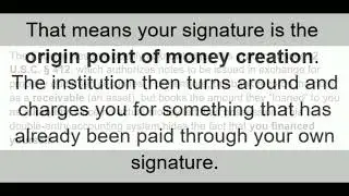 You&rsquo;re Printing Money with Every Signature