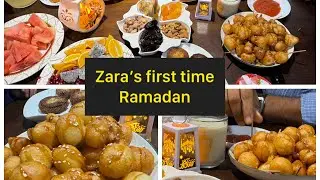 Ramadan day 1 /Zara&rsquo;s first time fasting/ Luqaimat recipe in Malayalam
