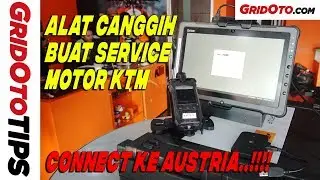 Melihat Fitur Alat Servis Canggih Buat Motor KTM | GridOto Tips