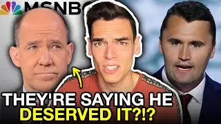 MSNBC guest VICTIM BLAMES Charlie Kirk (for his MURDER!)