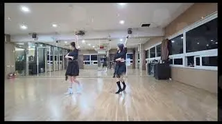 집착 라인댄스, “케미 폭발✨ 회원님과 라인댄스”