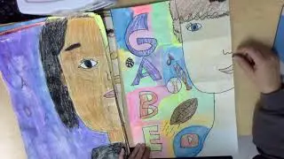 Bigger than Life Self Portrait - Realistic Coloring & Contrast