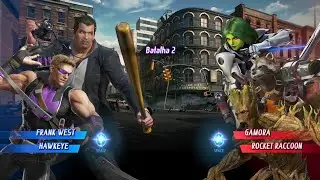Frank West & Hawkeye VS Gamora & Rocket - Marvel vs Capcom Infinite
