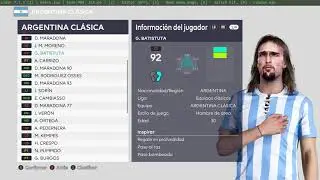 Argentina kit pack - PES 2021