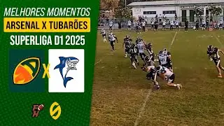 CUIAB&Aacute; ARSENAL X TUBAR&Otilde;ES DO CERRADO | SUPERLIGA FA D1 2025 | Melhores Momentos