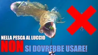 Nella pesca al luccio non si dovrebbe usare! E ve lo dimostro!