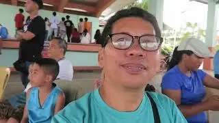 Youth 3 x 3 basketball tournament. General MacArthur Eastern Samar Philippines.