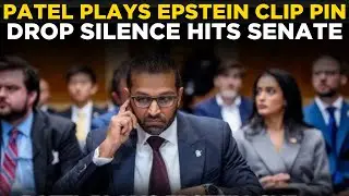 US Breaking News LIVE | EPSTEIN CLIP Shocks Congress | Kash Patel Silences Senate | FBI Hearing Live