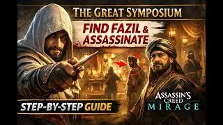 The Great Symposium &ndash; Find Fazil & Assassinate | Step-by-Step Guide | Assassin&rsquo;s Creed Mirage