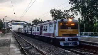 Patrolling Special emu Local train Hault In a balagarh || indian Railway || katwa-Bandel