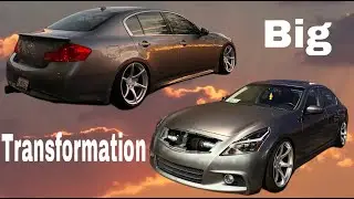 G37 Sedan Gets Gtr Style Lights/Intakes/Tomei Exhaust/Kansei Wheels