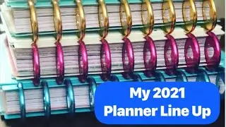 My 2021 Planner Line Up