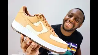 Nike Air Force 1 QS Acorn 2021 Retro On Feet Sneaker Review - QuickSchopes 177 - Schopes DJ6395 100