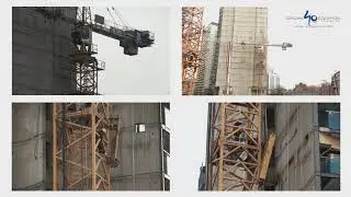 Desmontaje Gr&uacute;a Torre en Constructora Bersa Kennedy