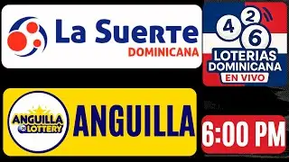 En vivo Loteria La Suerte dominicana Anguilla 6 PM 23 de enero del 2026 #loteriadominicanas