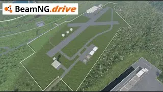 BeamNG East Coast Top Gear Test Track Preview