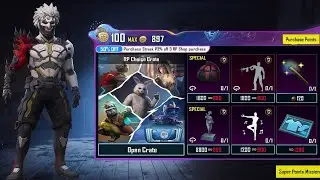 BGMI A12 RP Choice Crate Opening Royale Pass