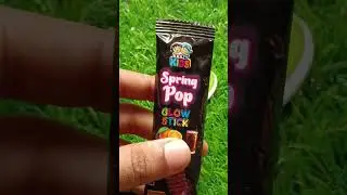 spring pop glow stick lolipop#delicious #candies #candy   shorts