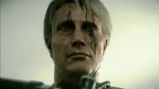 Mysterious Man Mads Mikkelsen Boss Fight (1st) - Escape The Battlefield Chapter 4 - Death Stranding