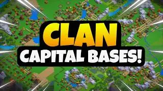 Лучшие базы для каждого района столицы клана! (Clash of Clans)