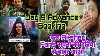 Gadar 2 vs OMG 2 Advance Booking Report Day 9 | Gadar 2 Day 9 Collection | OMG 2 Day 9 Collection |