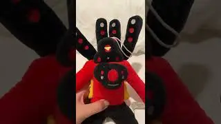 Upgraded titan speakerman plush