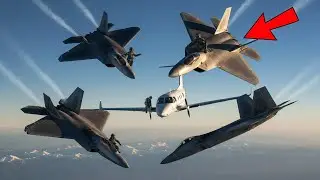 F 22 stoppen sie auf 9.000 m – dann erstarren sie beim Namen am Funk