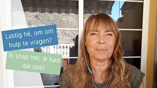 Lastig hé, hulp vragen....Toch heb ik gemerkt dat het heel veel rust geeft als je dat wel doet!