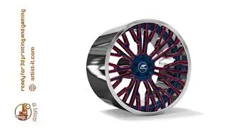 AMANI FORGED ORIGINAL Rivalry WHEEL 3D MODEL
