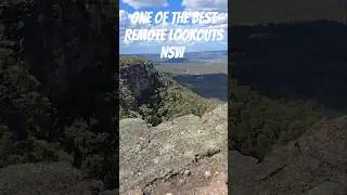One of the best remote lookouts in NSW #LandCruiser #Overland