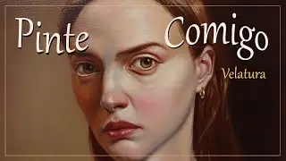 Pinte Comigo | Processo de Pintura a Óleo: Aplicando Cor no Retrato | Welbrosi