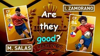 PES 2020 Mobile | Legend Gold Players Review - M. Salas & I. Zamorano