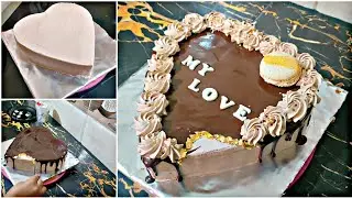ندمت على الوقت الي ضيعته وانا نوزن ونعاود حضري كيكة عيد ميلاد🎂ناجحة في اقل من ساعة😌بالملعقة فقط