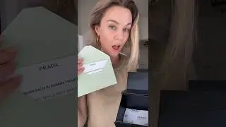 #pradabalm unboxing #prada #pradamakeup #pradabeauty @pradabeauty