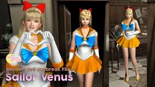 Resident Evil Outbreak File 2 - Play as Sailor Venus from Sailor Moon