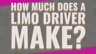 How much does a limo driver make?