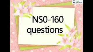 2019 NetApp NCDA NS0-160 exam questions - Replacement of NS0-159 Exam