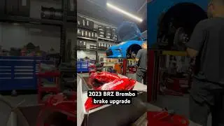 2023 BRZ GR86 Brembo Brake Kit Upgrade