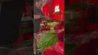 Luxury Catering Setup Part 1. Surprise Birthday Party Turned Proposal #luxury #catering #soulfood