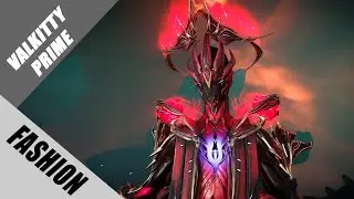Warframe | Fashion Frame | Valkitty Prime : Crimson Fury