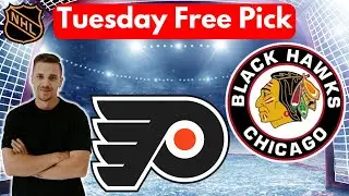 Flyers vs Blackhawks NHL Picks and Predictions Today | Nick Menken NHL Best Bets & Betting Tips