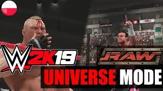 WWE2K19 PL - UNIVERSE MODE - MONDAY NIGHT RAW ! | #1