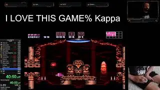 Super Metroid Onehanded - Any% KPDR - Good Lower Norfair escape