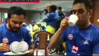What is MS Dhoni's favourite food?