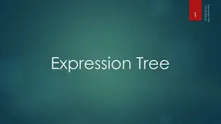 30 Expression Tree