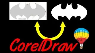 Советы и рекомендации по Corel Draw: как нарисовать этот логотип Бэтмена